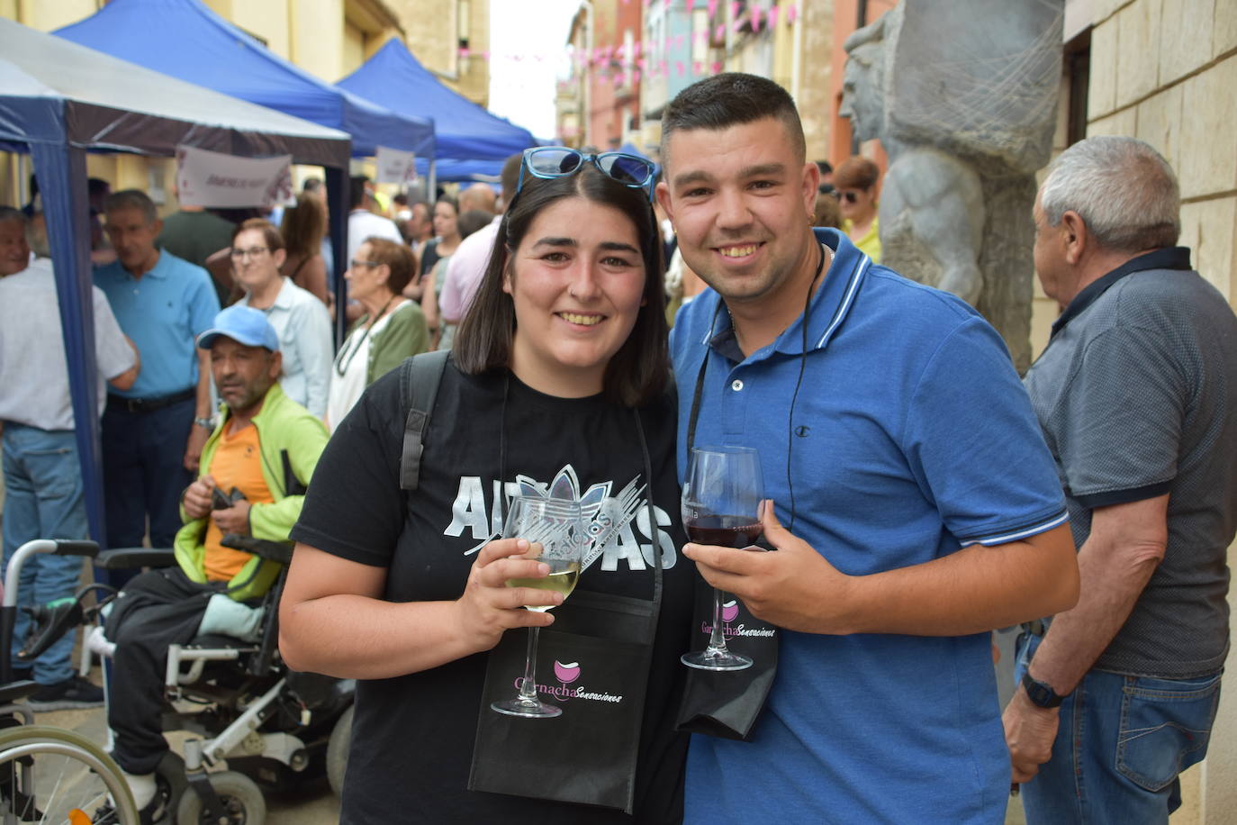 La feria del vino &#039;Garnacha sensanciones&#039;, un éxito en Tudelilla