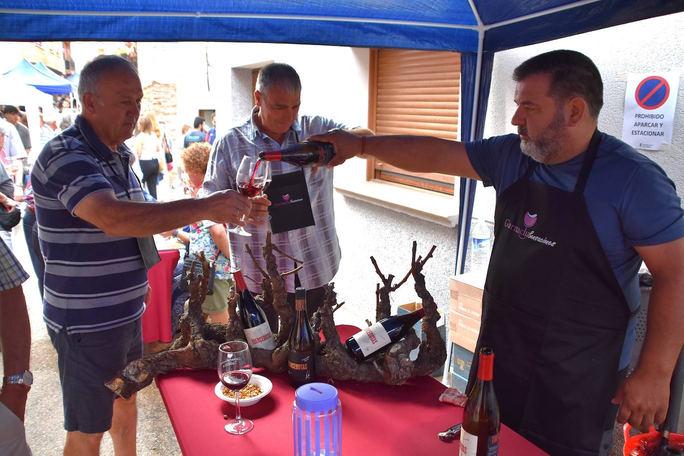 La feria del vino &#039;Garnacha sensanciones&#039;, un éxito en Tudelilla