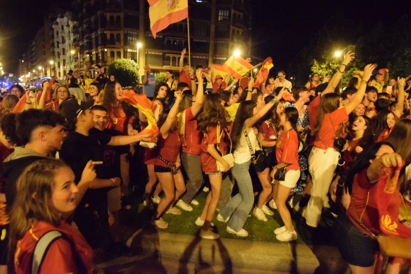 La fuente de Murrieta, epicentro de la fiesta