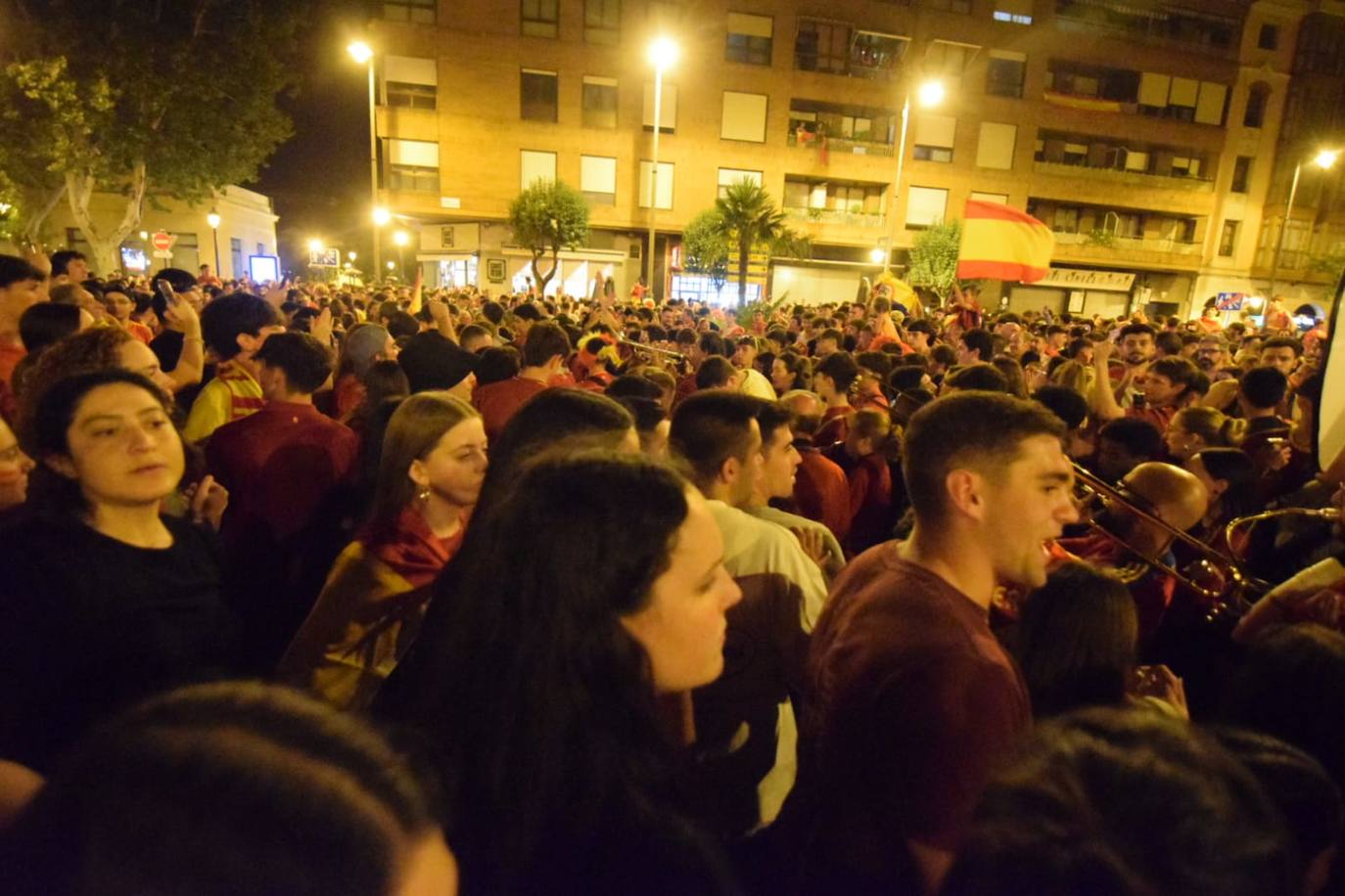 La fuente de Murrieta, epicentro de la fiesta