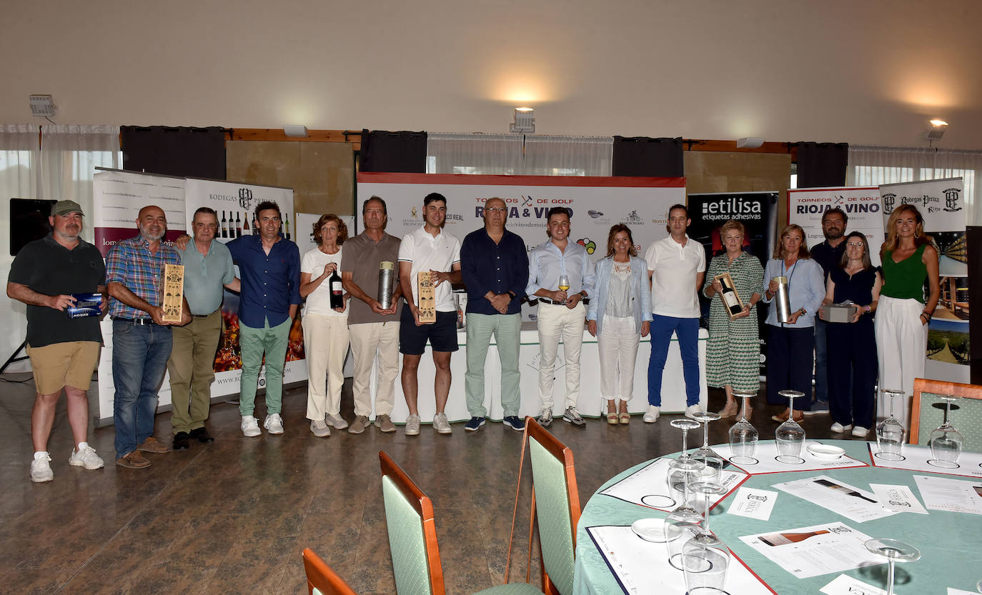 Los premiados del torneo de Perica