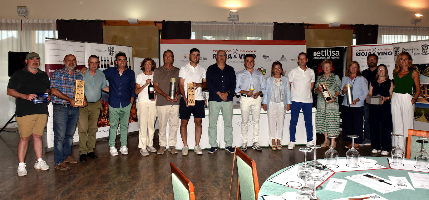 Los premiados del torneo de Perica