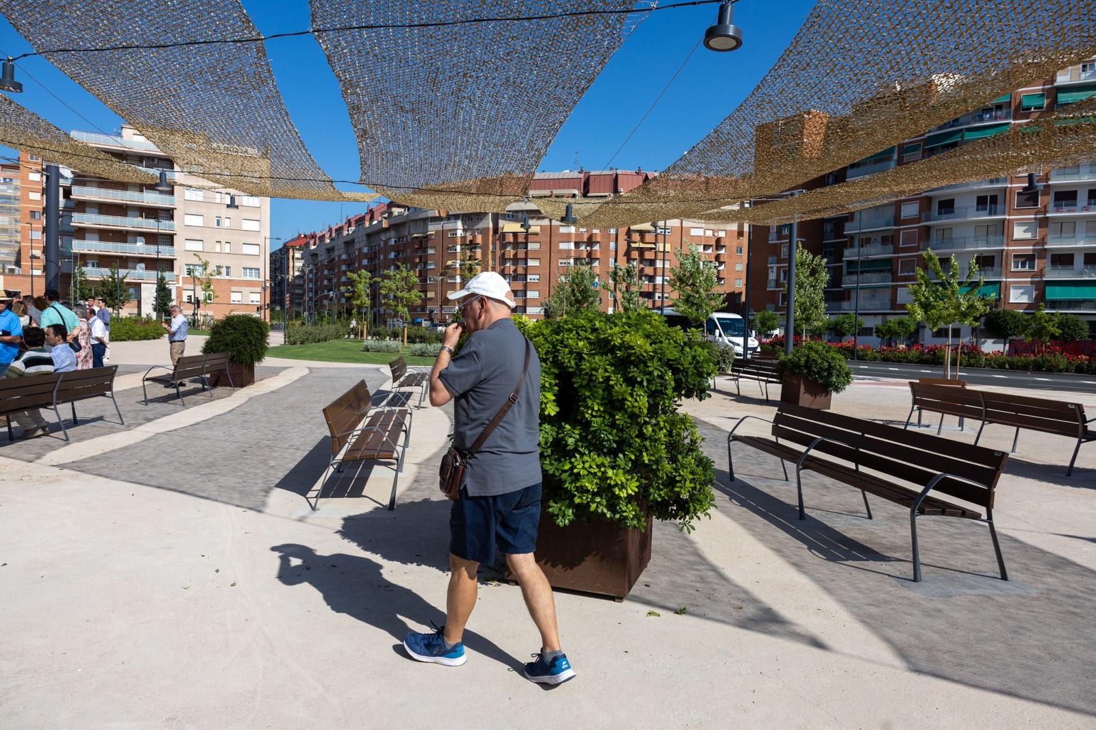 Inaugurado el parque Princesa Leonor en Logroño