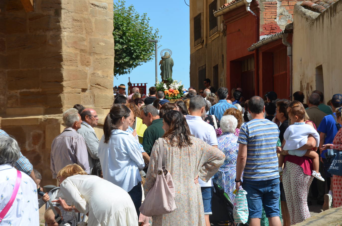 La mejores fotos de la procesión con la virgen del Planillo