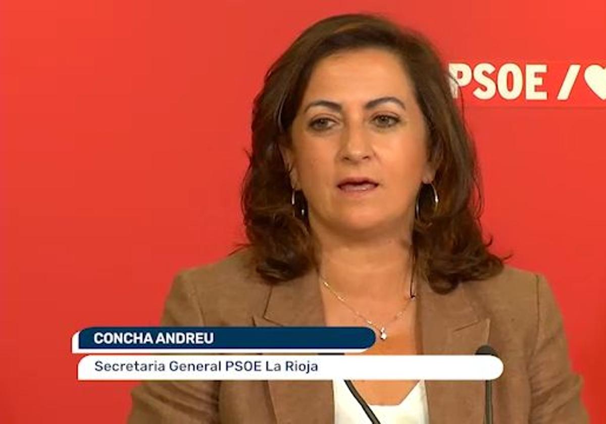 Andreu señala que el congreso del PSOE riojano no se adelantará y que hay margen hasta diciembre del 2025