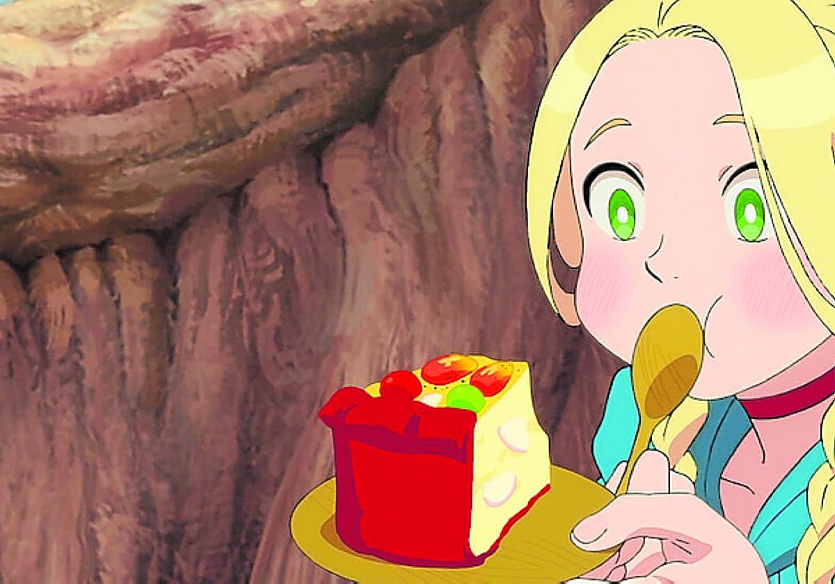 Fotograma de este glotón anime.