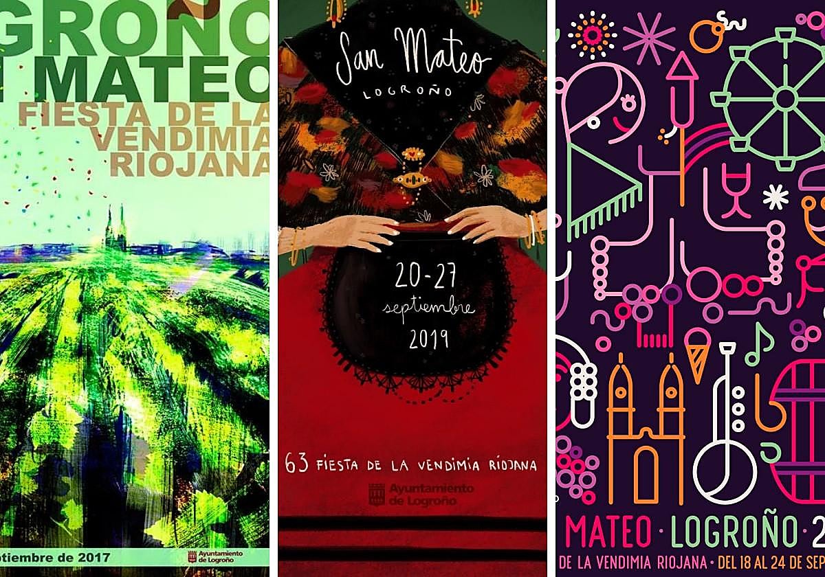 Estos son los últimos y variados carteles mateos