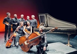 Integrantes de la Orquesta Barroca de Sevilla, formación que abre la Semana de Música Antigua de Logroño.