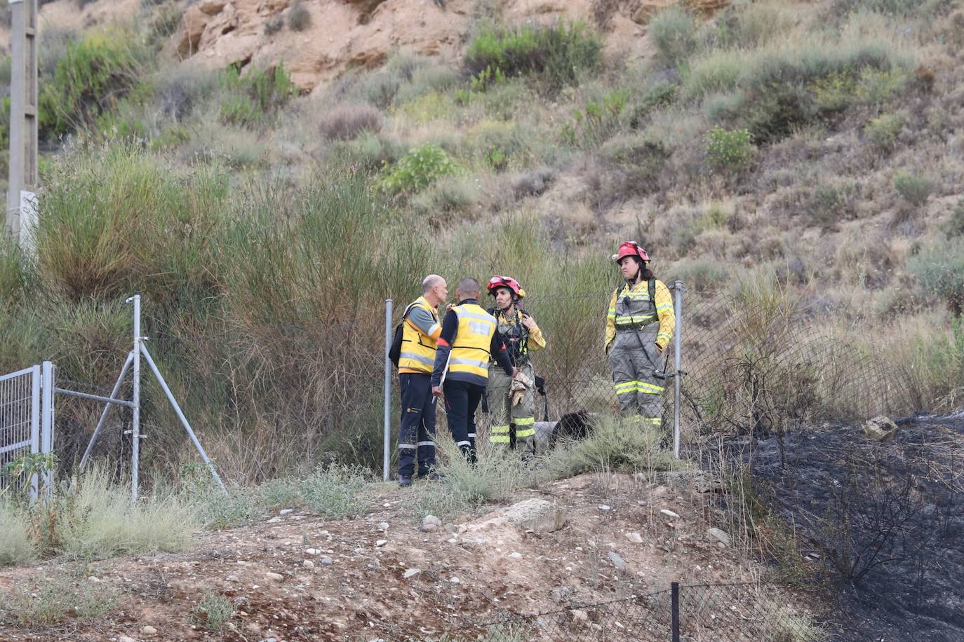 Las imágenes del incendio de Recirsa