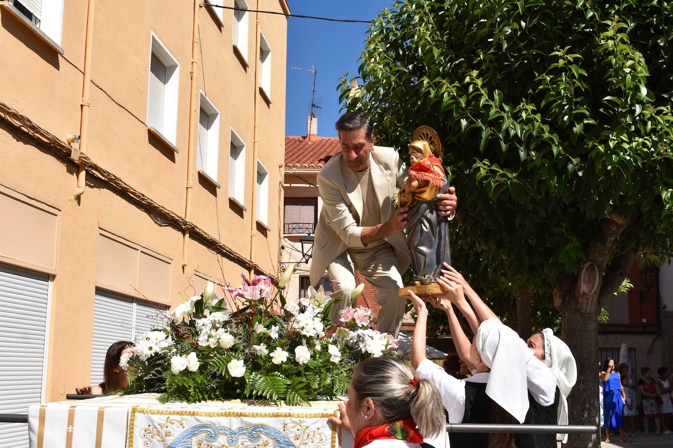 Día de los Mayores y procesión, algunos de los actos de las fiestas de Rincón de Soto