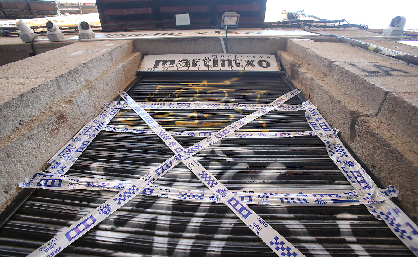 Establecimiento precintado en la noche del sábado al domingo.