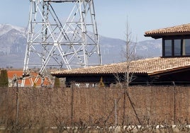 Chalé del expresidente Pedro Sanz en Villamediana de Iregua.