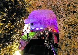 Representación de la obra 'Payaso' en el Cubo del Revellín en la anterior edición de Escenario Insólito.