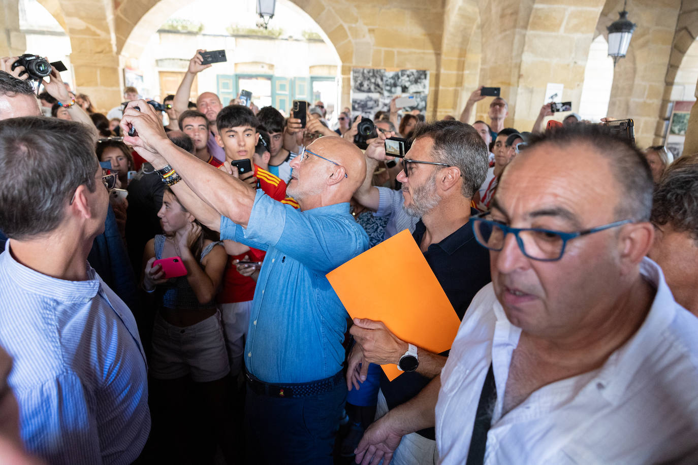 Luis de la Fuente vuelve a Haro