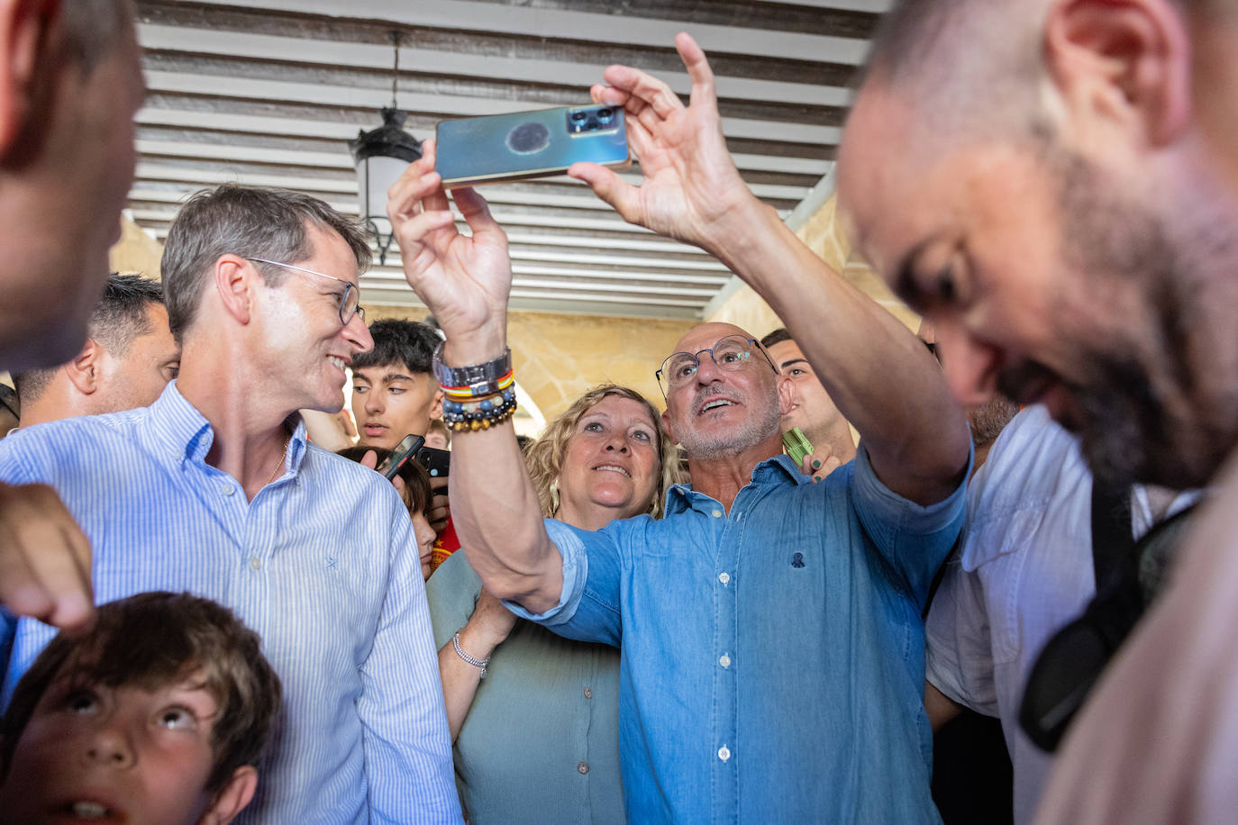 Luis de la Fuente vuelve a Haro