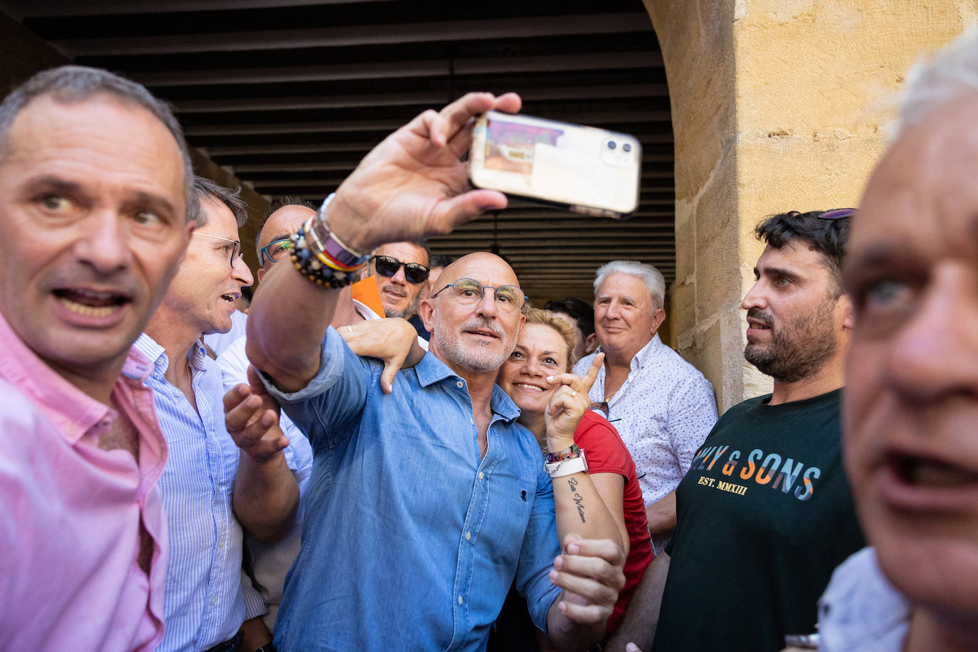 Luis de la Fuente vuelve a Haro