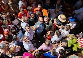 Haro homenajeó a Luis de la Fuente.