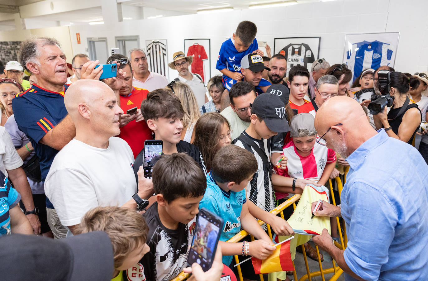 Luis de la Fuente vuelve a Haro