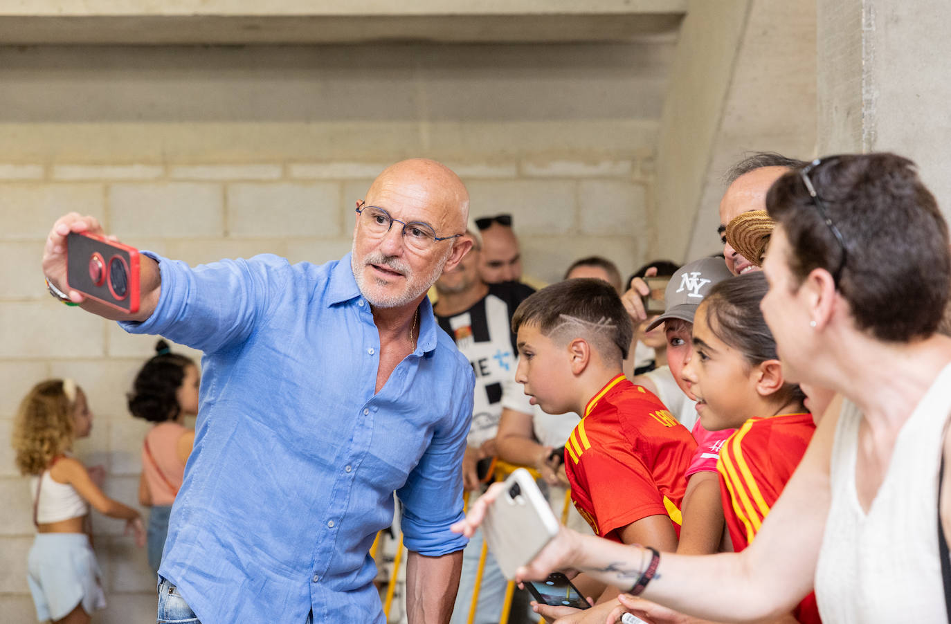 Luis de la Fuente vuelve a Haro