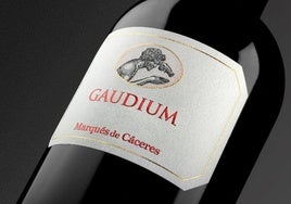 El vino Gaudium 2018, de Bodegas Marqués de Cáceres, fue premiado el año pasado como mejor tinto dentro de los Premios Alimentos de España.