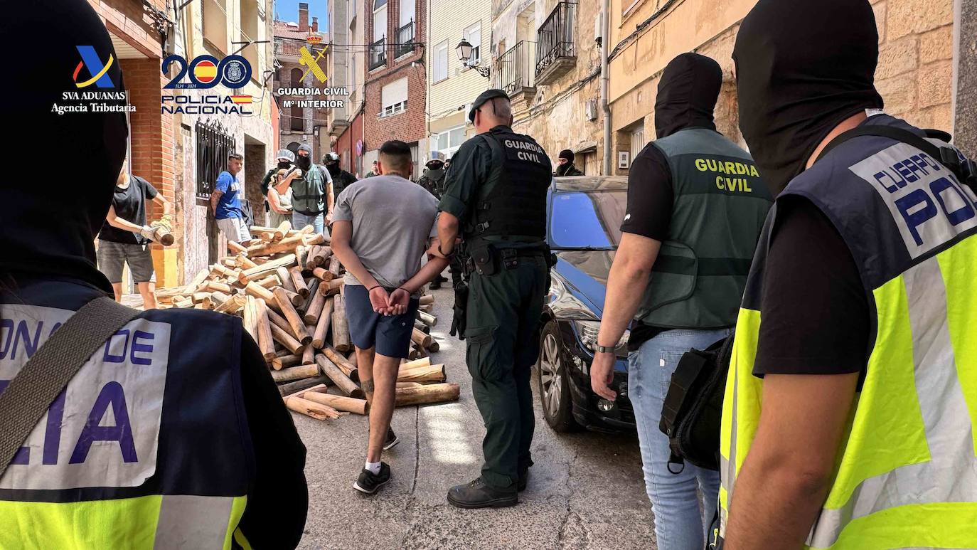 21 detenidos en La Rioja en un golpe al narcotráfico