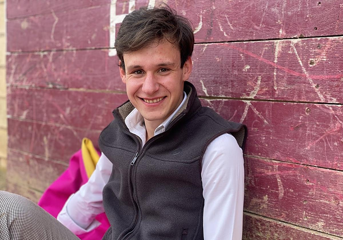 Fabio Jiménez tras un tentadero en la finca Río Bravo.