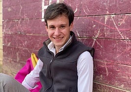 Fabio Jiménez tras un tentadero en la finca Río Bravo.