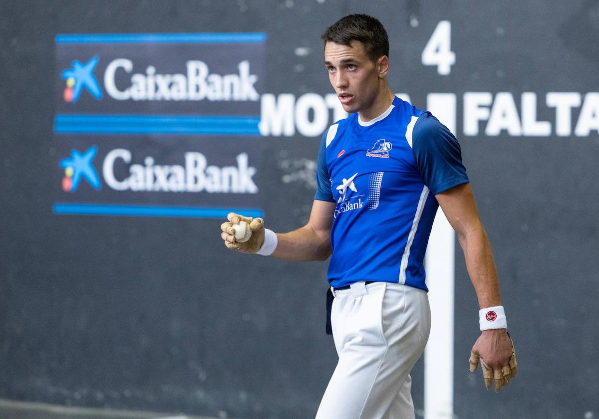 Javier Zabala, el pasado fin de semana en Labastida.