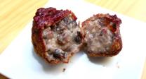 Croqueta de bisonte con barbacoa