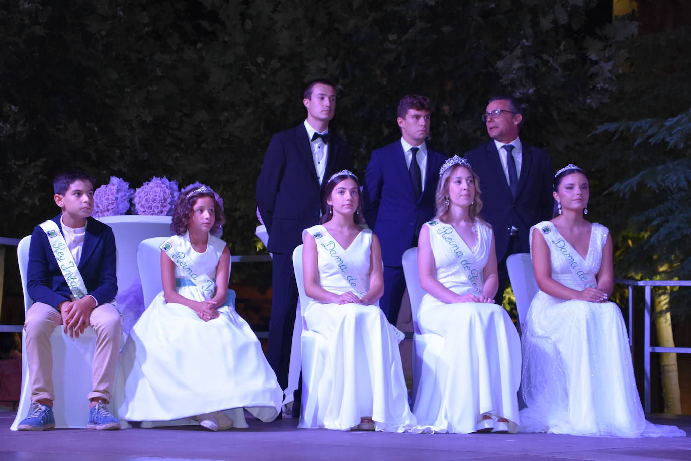 Proclamación de la reina de las fiestas de Aldeanueva