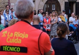 Concentración 'Stop agresiones en el ámbito laboral', el septiembre pasado.