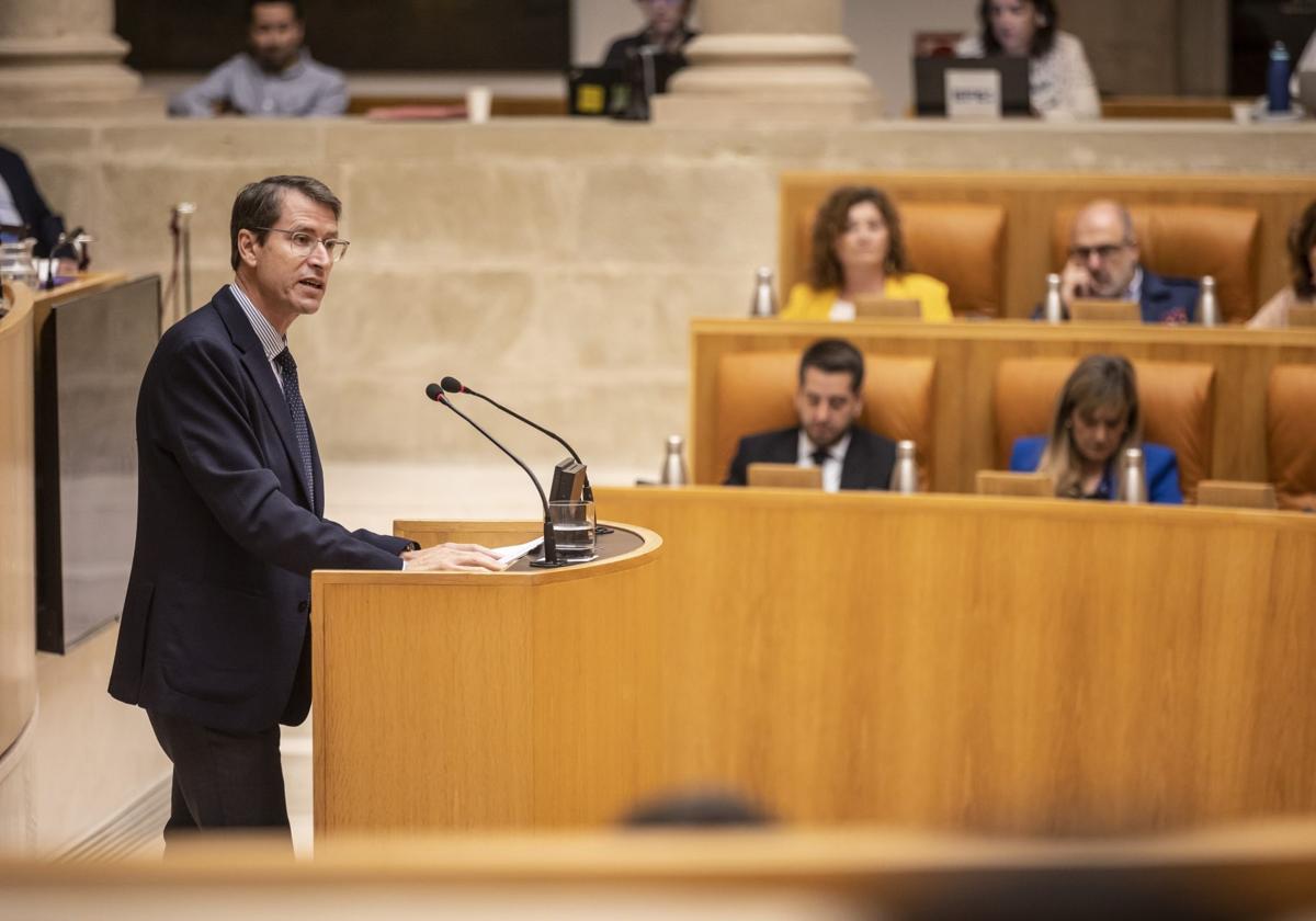 Capellán, en una comparecencia anterior en el Parlamento.