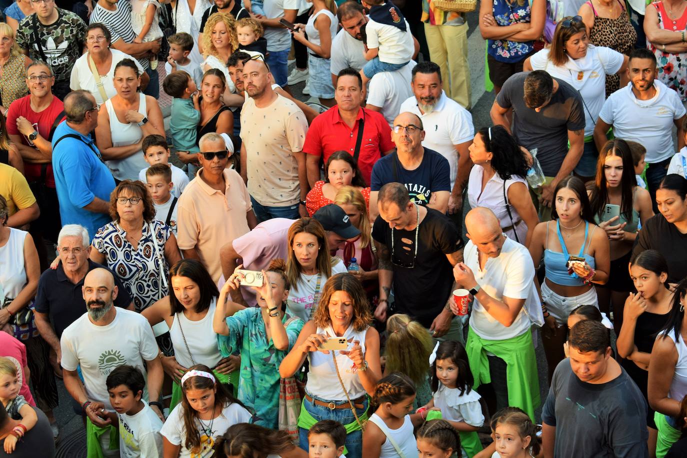 El inicio de las fiestas, en imágenes