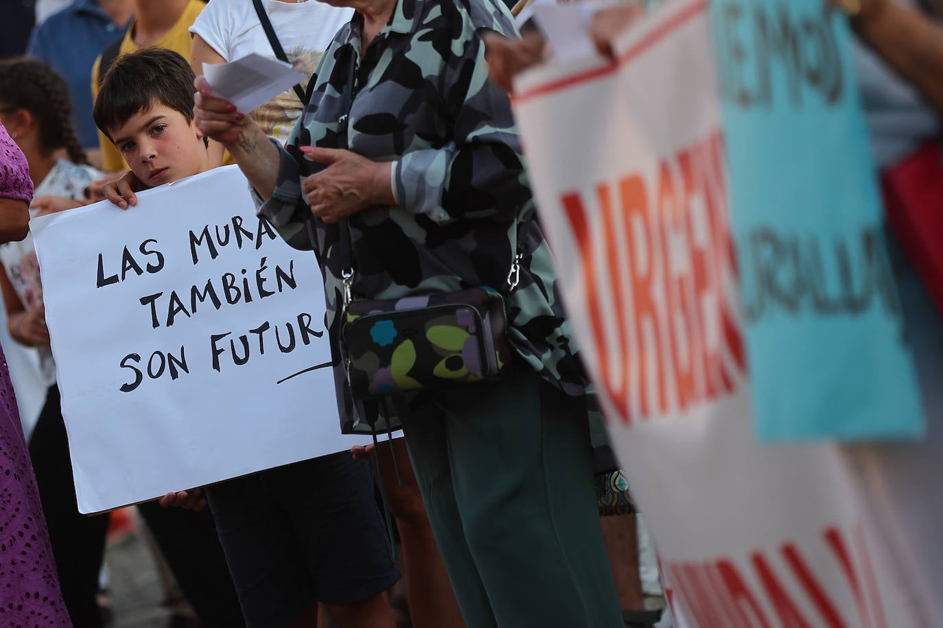 Las imágenes de la manifestación en Santo Domingo