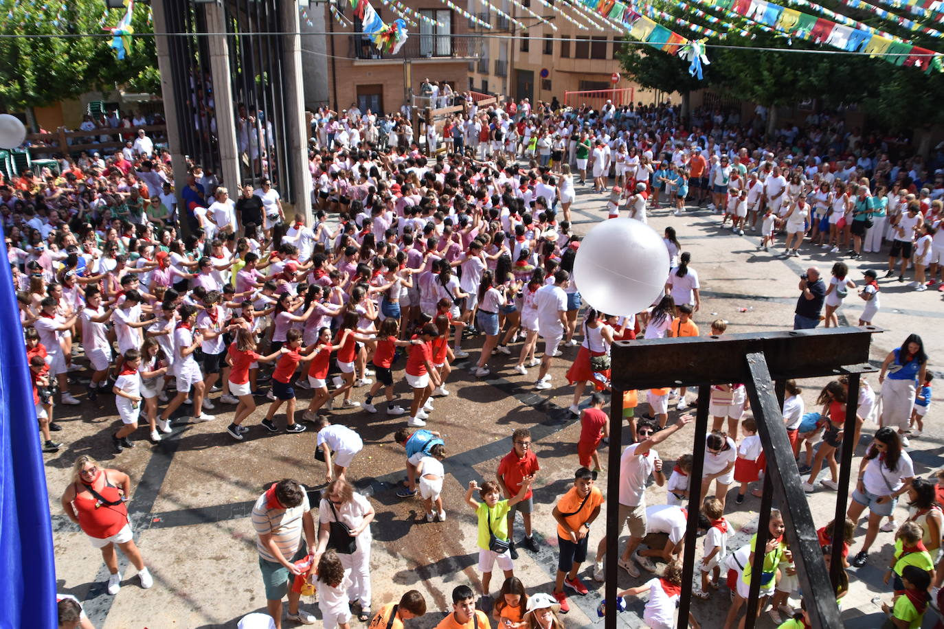 Inicio de fiestas en Aldeanueva de Ebro