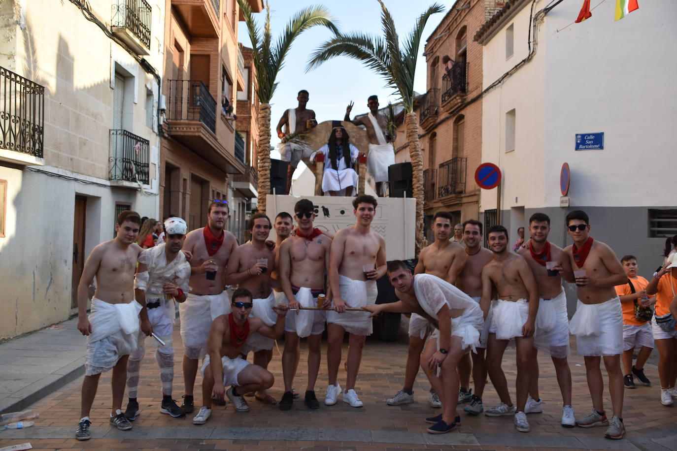 Inicio de fiestas en Aldeanueva de Ebro