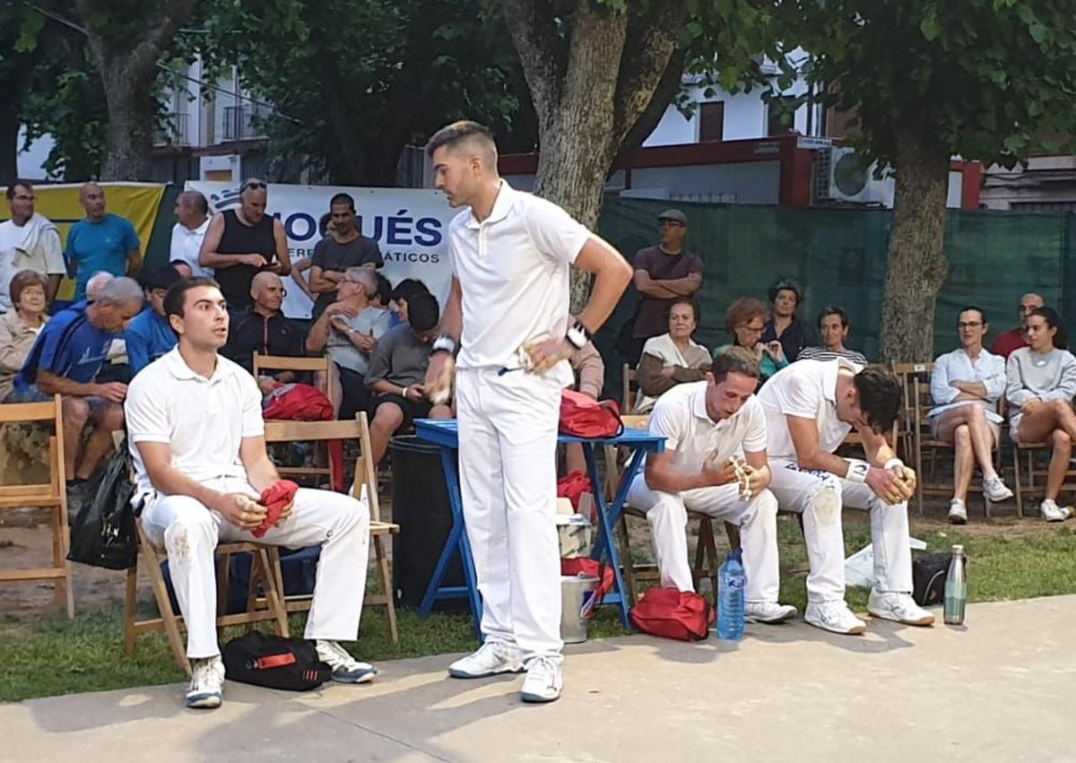 Imagen secundaria 1 - Tres momentos de la última jornada del torneo.