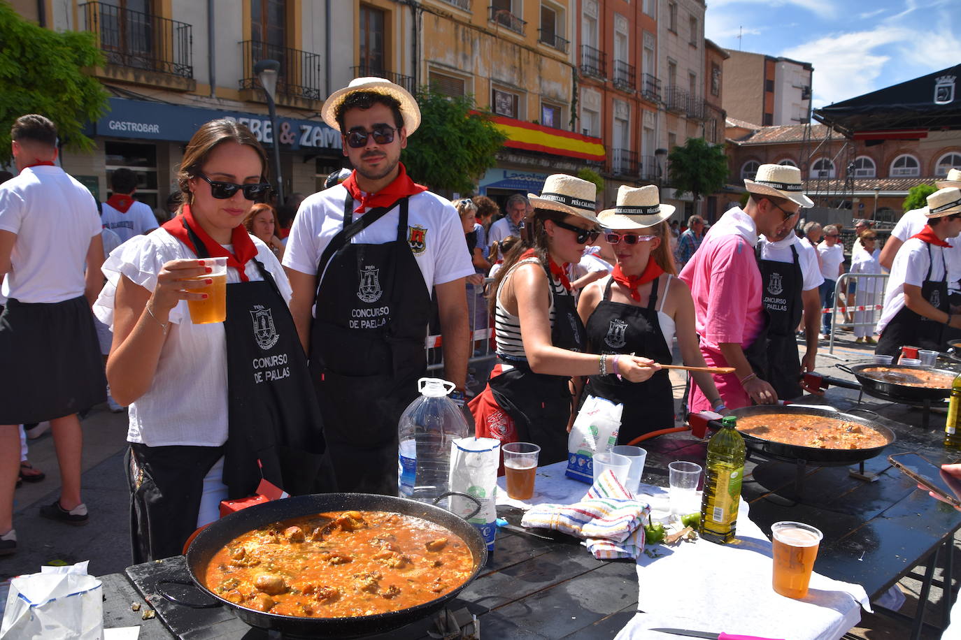 Día de degustaciones en Calahorra