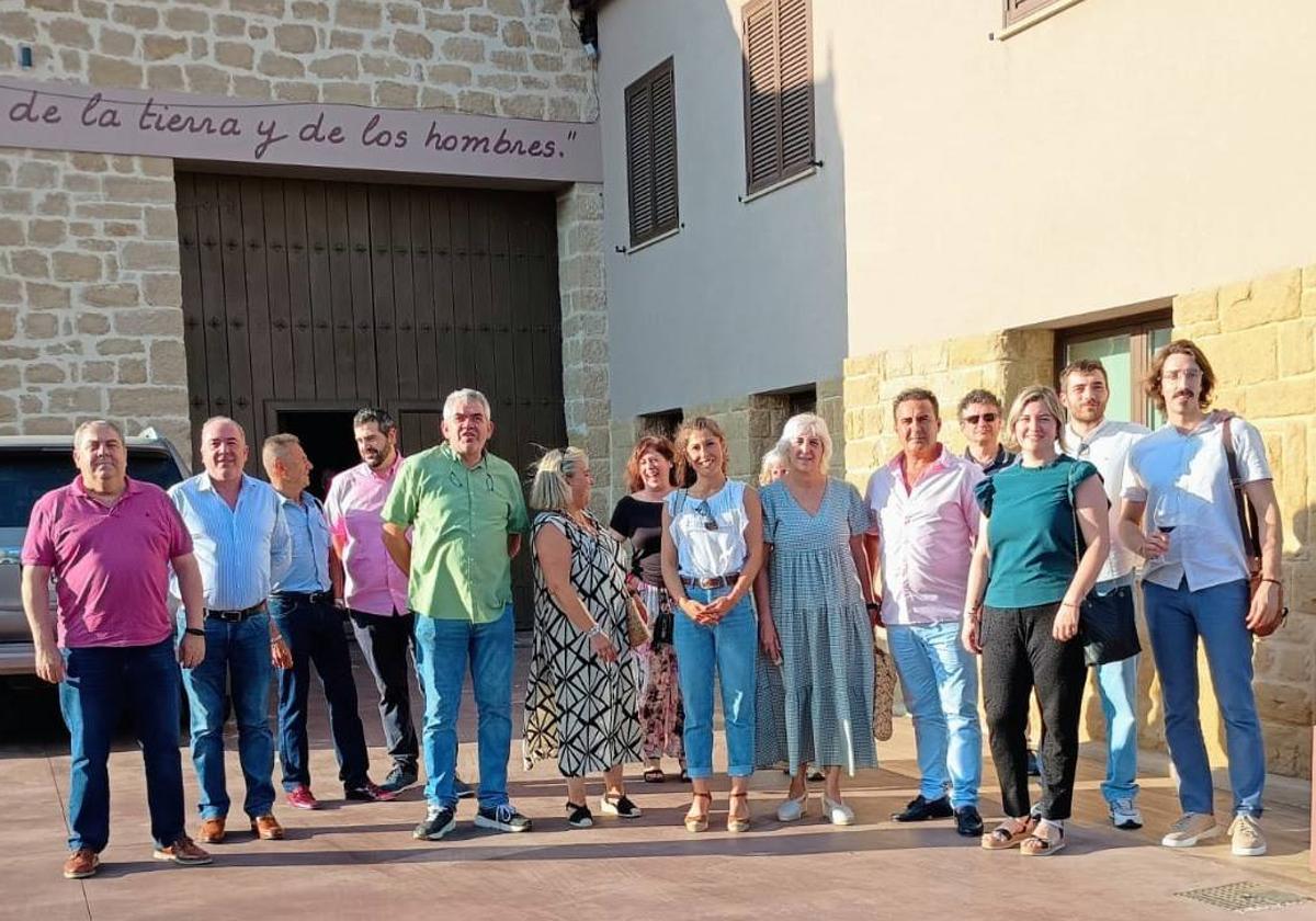 Ejecutiva de Por La Rioja, reunida en Haro