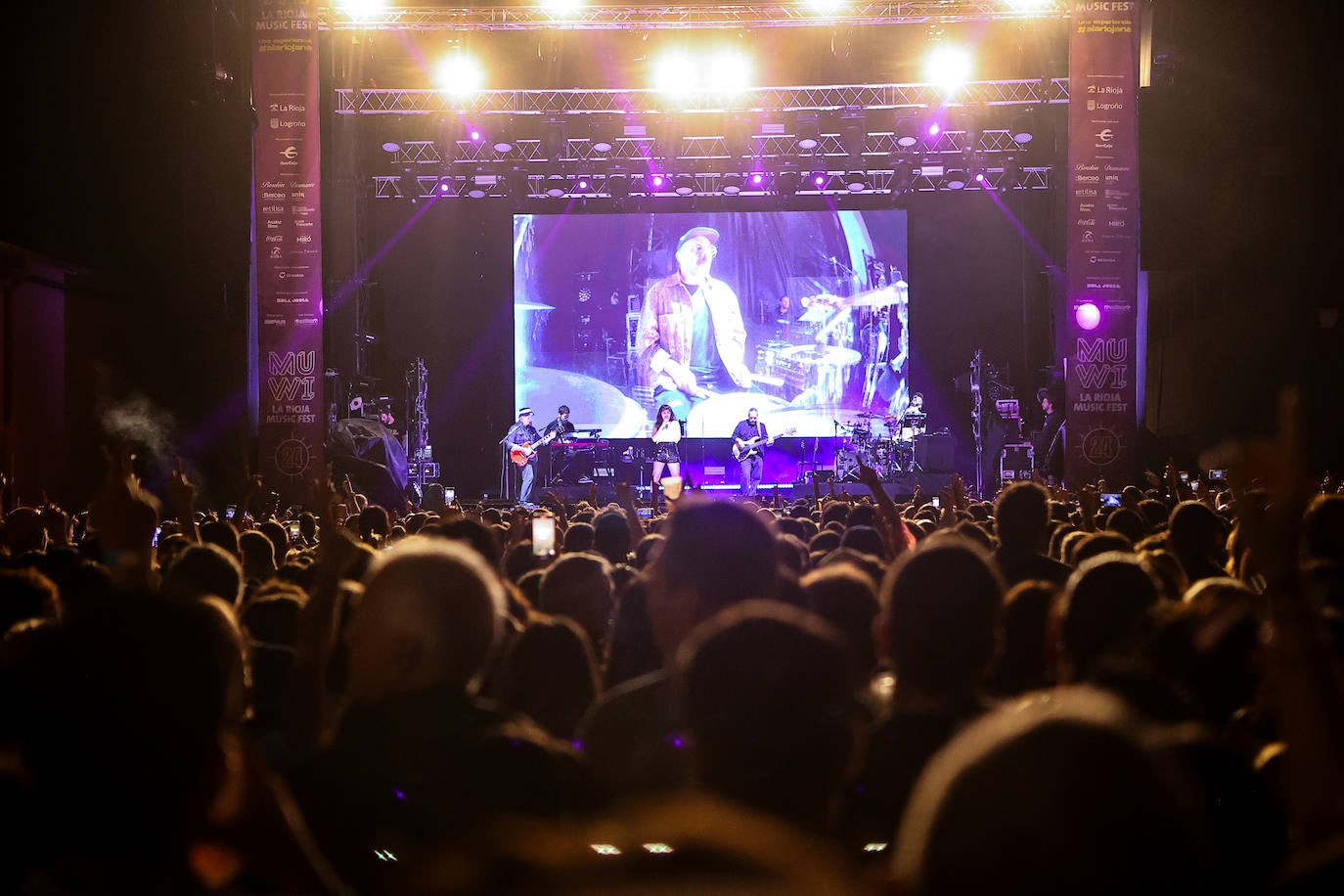 Las imágenes de los conciertos del sábado del Muwi