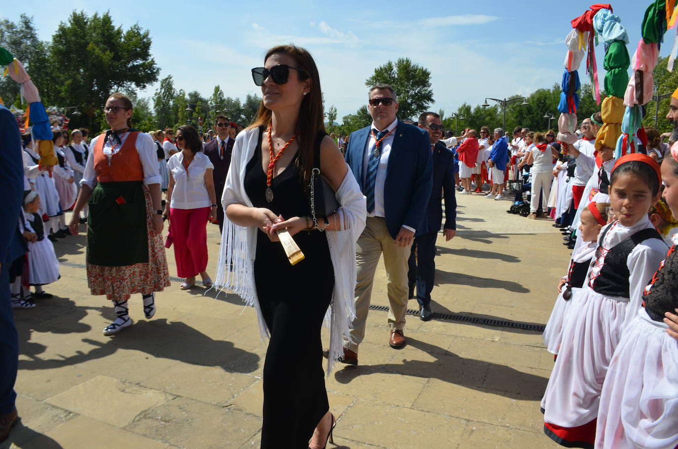 Procesión en honor a los santos de Calahorra