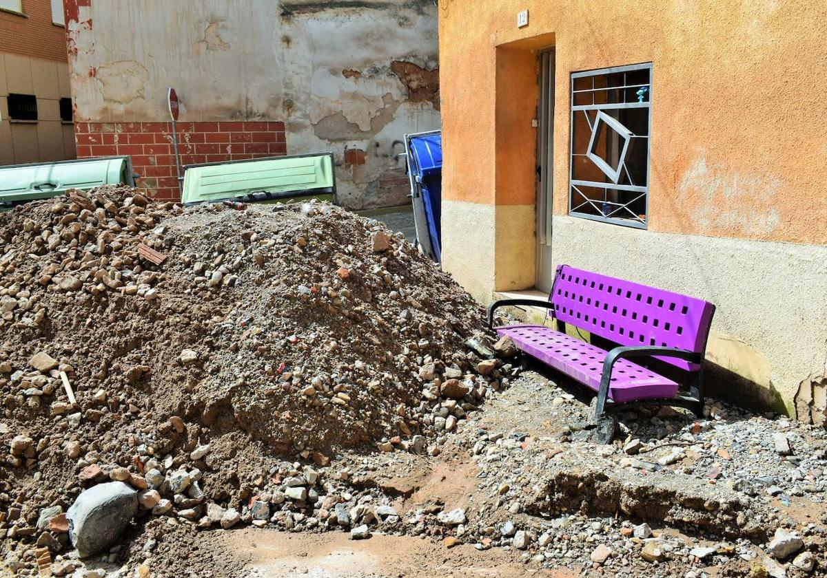 El día después de la riada en la zona del Bajo Leza