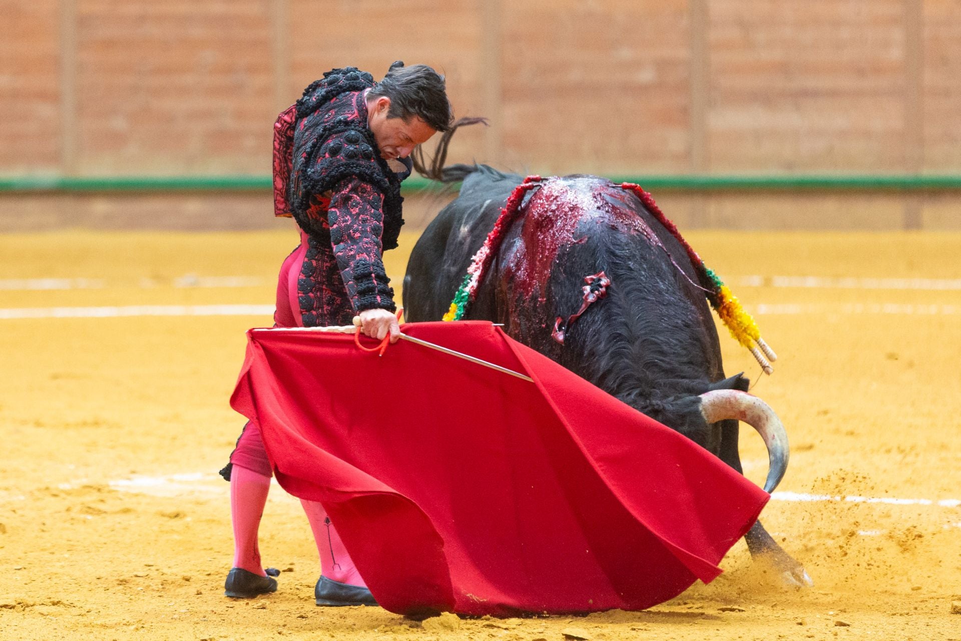 Diego Urdiales, durante una corrida en Arnedo.