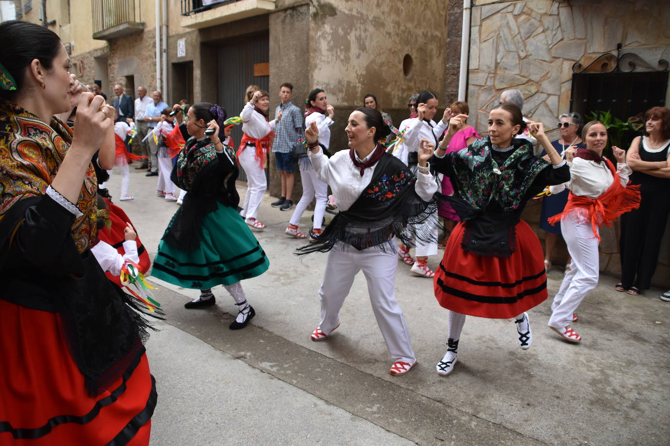 Procesión de la Virgen del Villar, en Igea