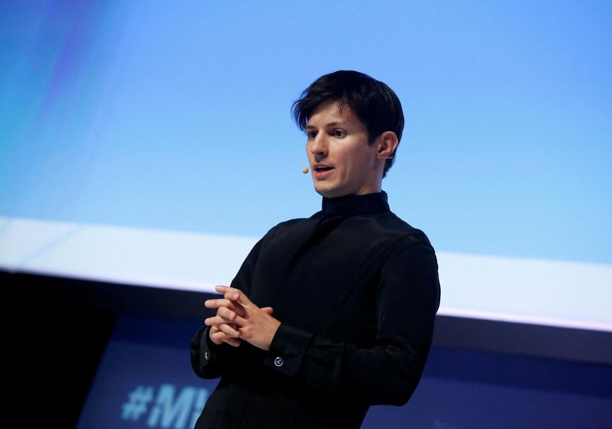 Durov, gurú en el MWC de Barcelona nada menos. Y sin vergüenza.