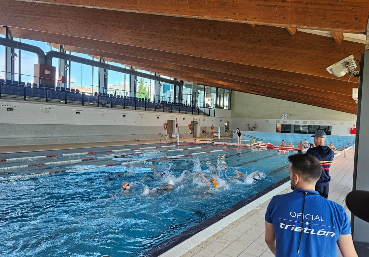 Último triatlón escolar celebrado este año.