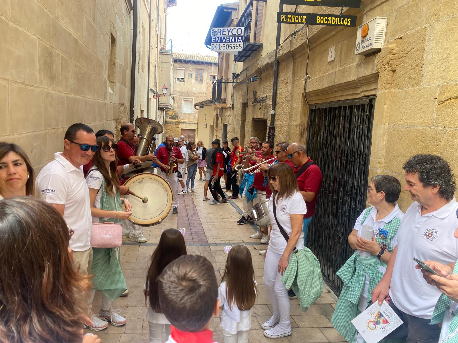 Imágenes del inicio de las fiestas de Haro a la Virgen de La Vega