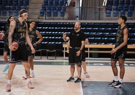 Imagen de un entrenamiento del Rioverde Clavijo.