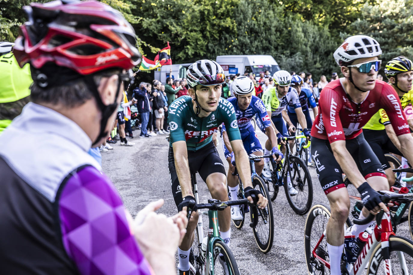 Las mejores fotos del paso de La Vuelta por Moncalvillo