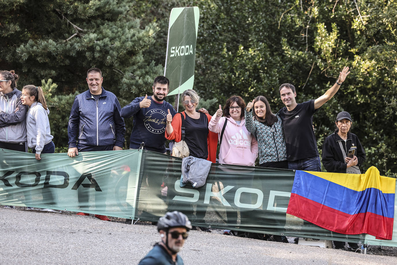 Las mejores fotos del paso de La Vuelta por Moncalvillo